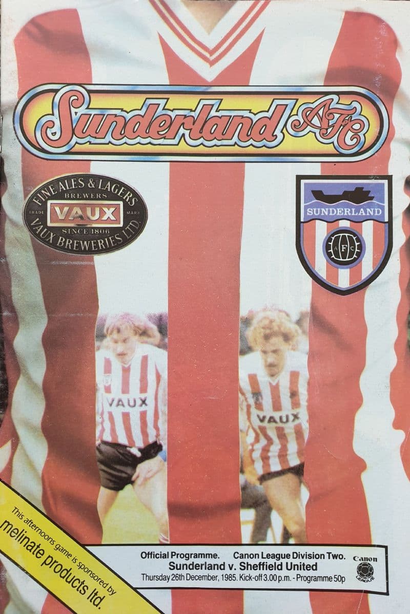 Sunderland v Sheffield Utd, Div 2 (1985, Dec 26th)
