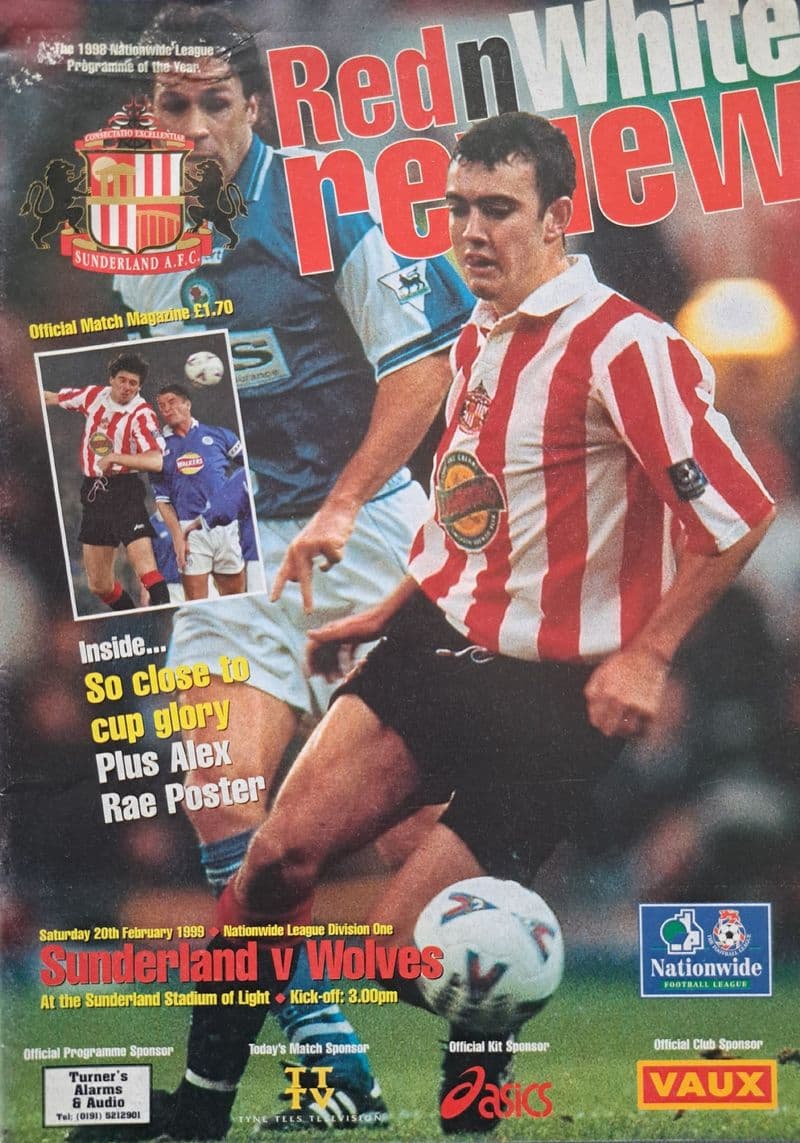 Sunderland v Wolverhampton Wanderers, Div 1 (1999, Feb 20th)