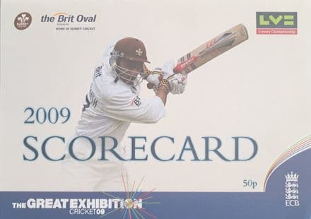 Surrey v Middlesex Scorecard (2009, May 6th-9th)