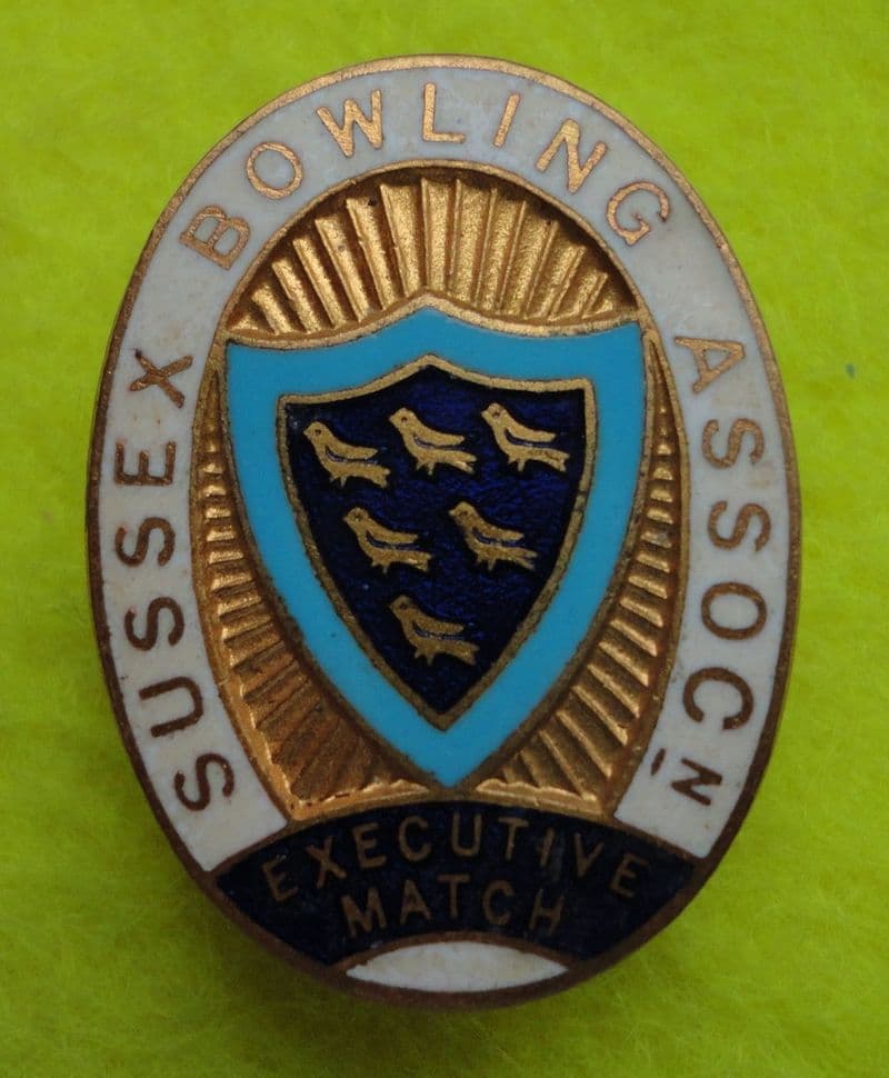 Sussex BA Executive Match (HW Miller Pre 1958) Enamel Pin Badge