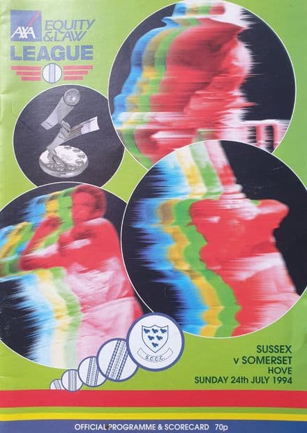 Sussex v Somerset (1994, Jul 24th)