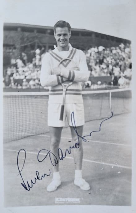 Sven Davidson Card (Unused) SIGNED