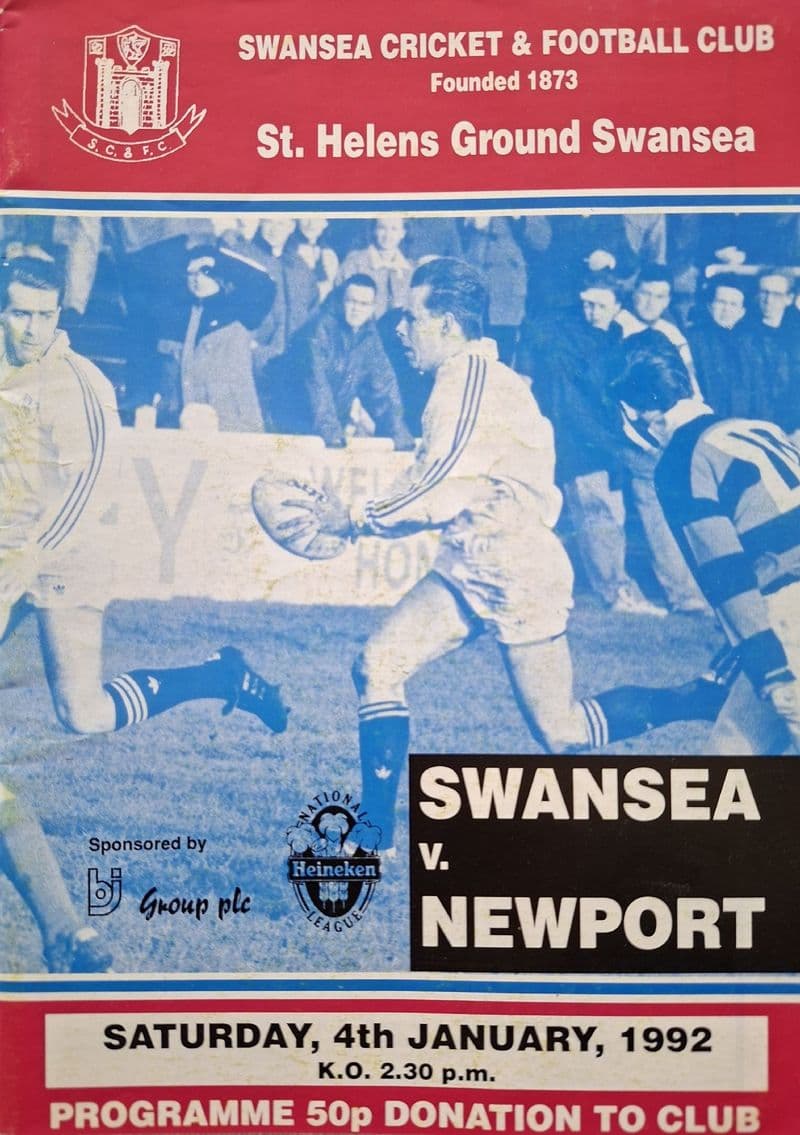 Swansea v Newport (1992, Jan 4th)