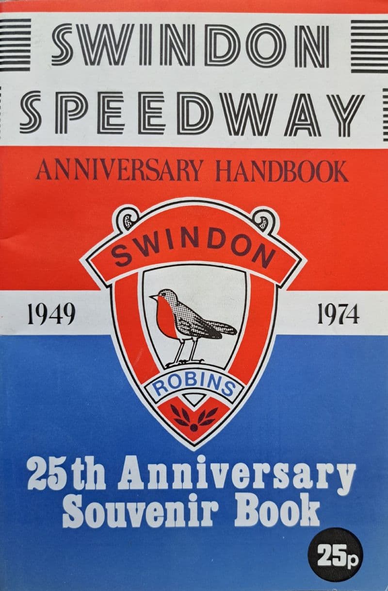 Swindon Speedway 25th Anniversary Handbook