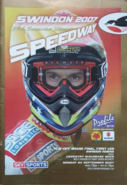 Swindon v Coventry (2007, Sep 24th)