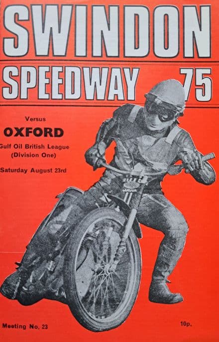 Swindon v Oxford (1975, Aug 23rd)