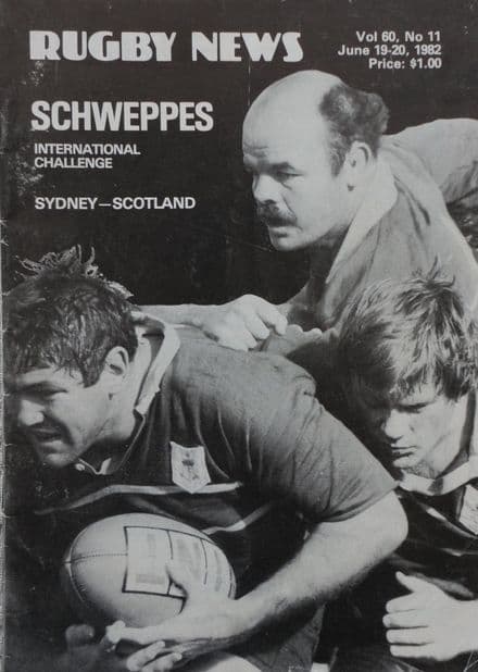 Sydney v Scotland (1982, Jun 19th)