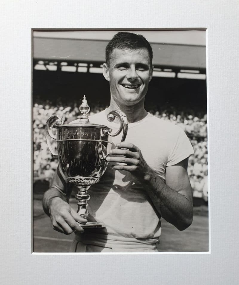 Ted Schroeder Press Photo (Wimbledon, 1949)