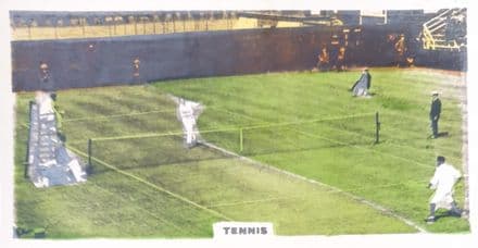 Tennis, Cavanders Ltd Card (1920s)