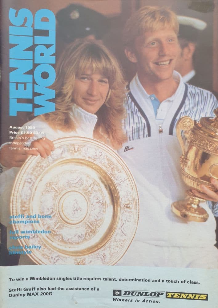 Tennis World 1989 Aug