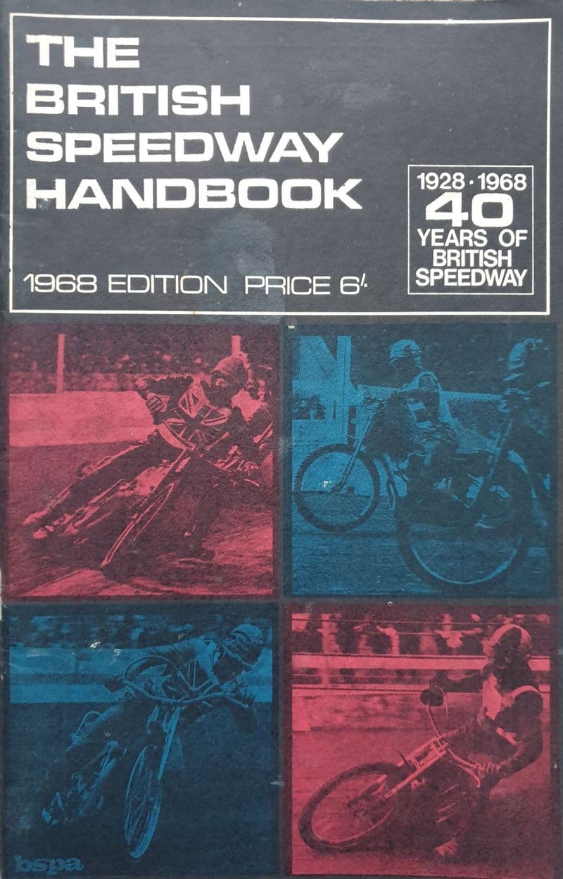 The British Speedway Handbook (1968, 3rd Edition)