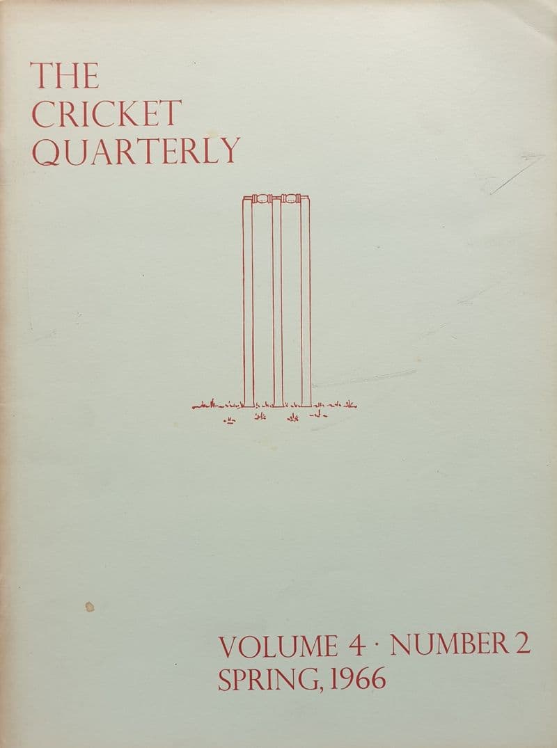 The Cricket Quarterly Vol 4 Num 2 (Spring 1966)