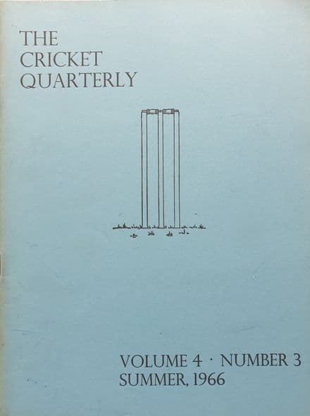 The Cricket Quarterly Vol 4 Num 3 (Summer 1966)