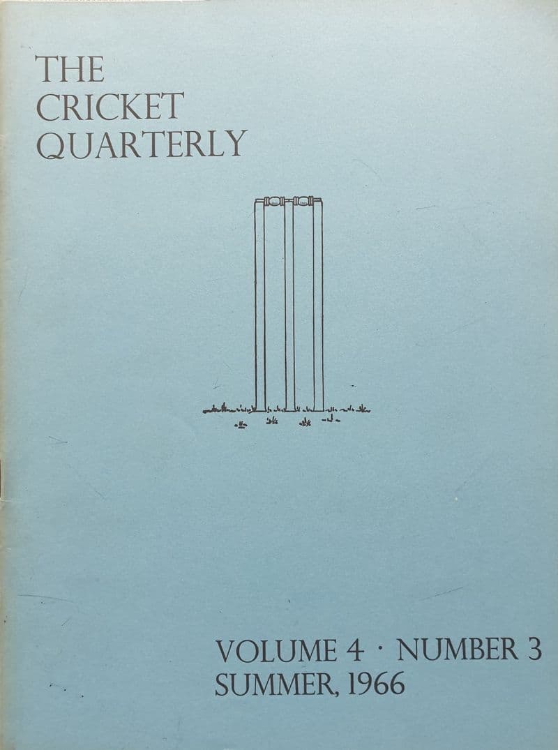 The Cricket Quarterly Vol 4 Num 3 (Summer 1966)