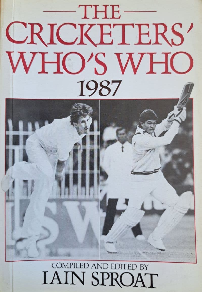 The Cricketer's Who's Who 1987