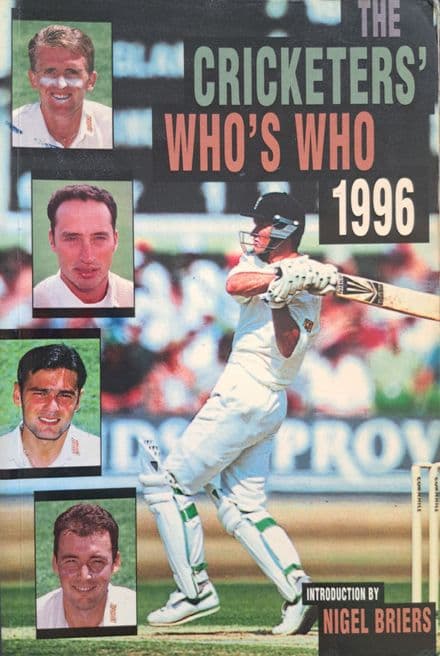 The Cricketer's Who's Who 1996 (SIGNED)