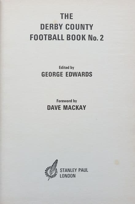 The Derby County Football Book No.2