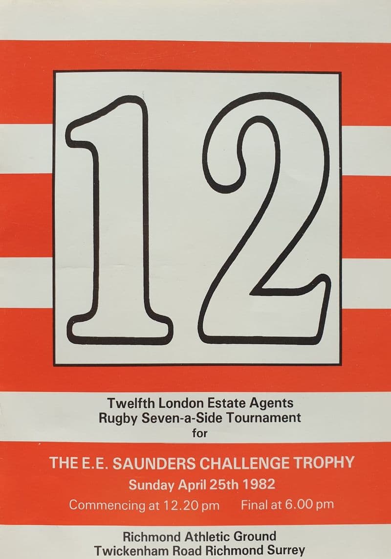 The EE Saunders Challenge Trophy (1982, Apr 25th)