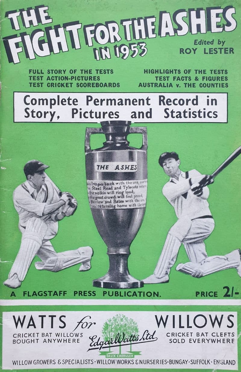The Fight for the Ashes in 1953 ed by Roy Lister