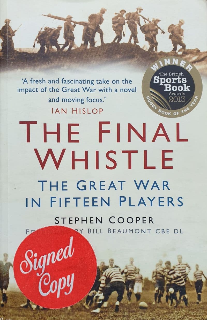 The Final Whistle by Stephen Cooper (SIGNED COPY)