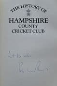 The History of Hampshire County Cricket Club by Peter Wynne-Thomas (SIGNED)