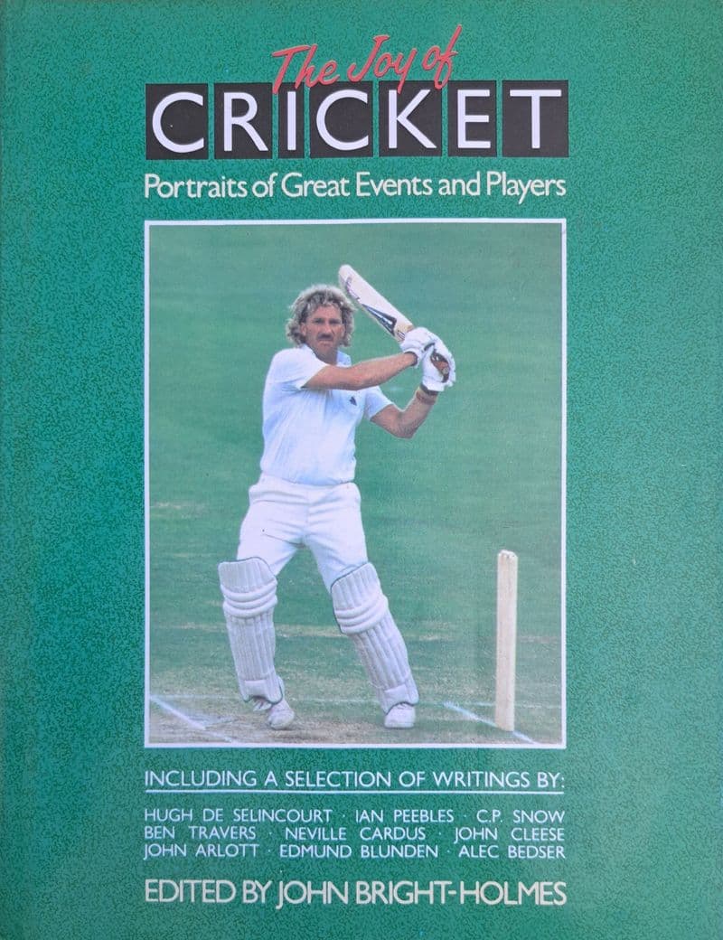The Joy of Cricket ed by John Bright-Holmes