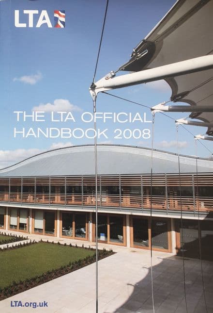 The Lawn Tennis Association, Official Handbook 2008