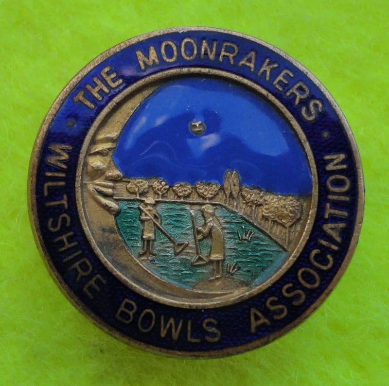 The Moonrakers Wiltshire CBA Enamel Pin Badge