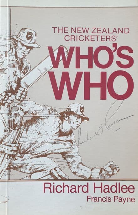 The New Zealand Cricketers' Who's Who SIGNED