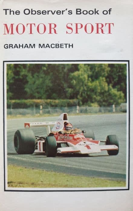 The Observer's Book of Motor Sport by Graham Macbeth