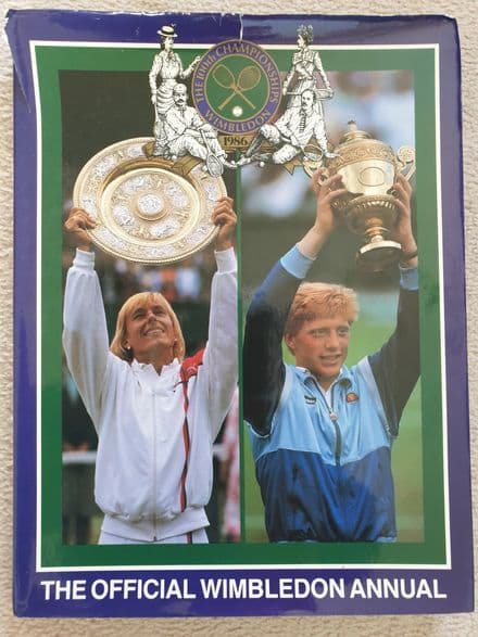 The Official Wimbledon Annual 1986 by John Parsons