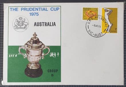 The Prudential Cup 1975, Australia FDC