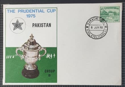 The Prudential Cup 1975, Pakistan FDC