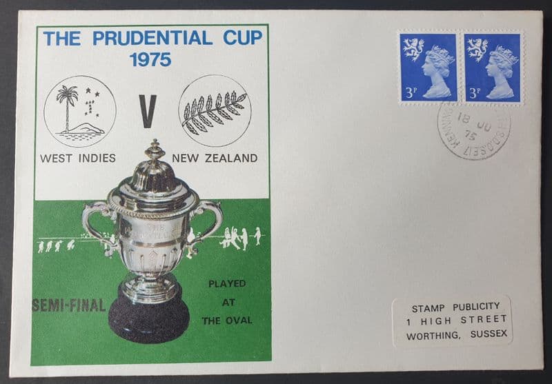 The Prudential Cup 1975, West Indies v New Zealand Cover