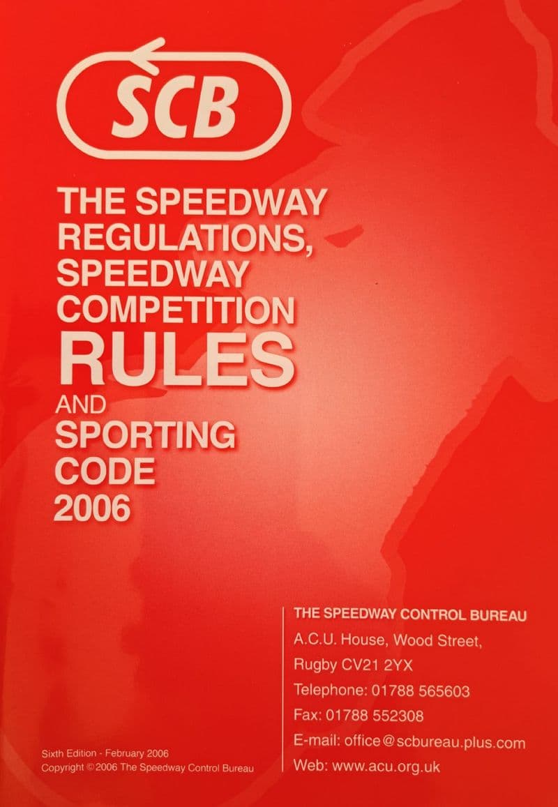 The Speedway Regulations (2006)