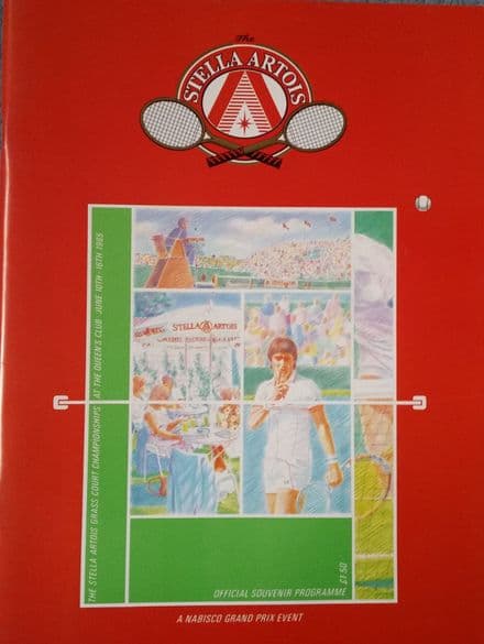 The Stella Artois Grass Court Championships Programme (1985, June 10th-16th)