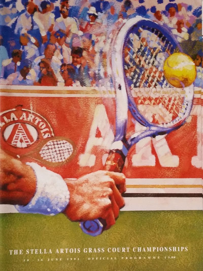 The Stella Artois Grass Court Championships Programme (1991, June 10th-16th)