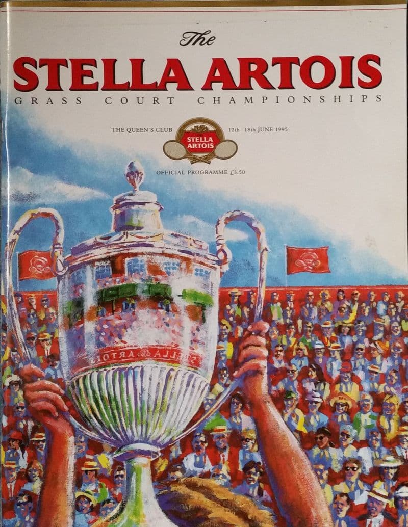 The Stella Artois Grass Court Championships Programme (1995, Jun 12th-18th)