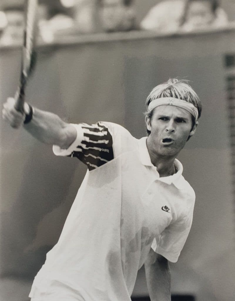 Thierry Champion Press Photo (1990, Roland Garros)