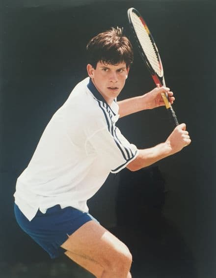 Tim Henman Coloured Press Photo (1996)