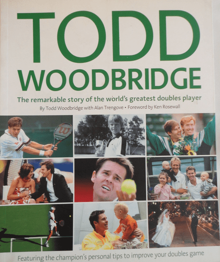 Todd Woodbridge with Alan Trengrove