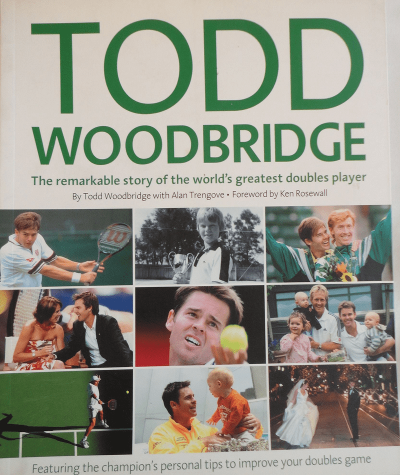 Todd Woodbridge with Alan Trengrove