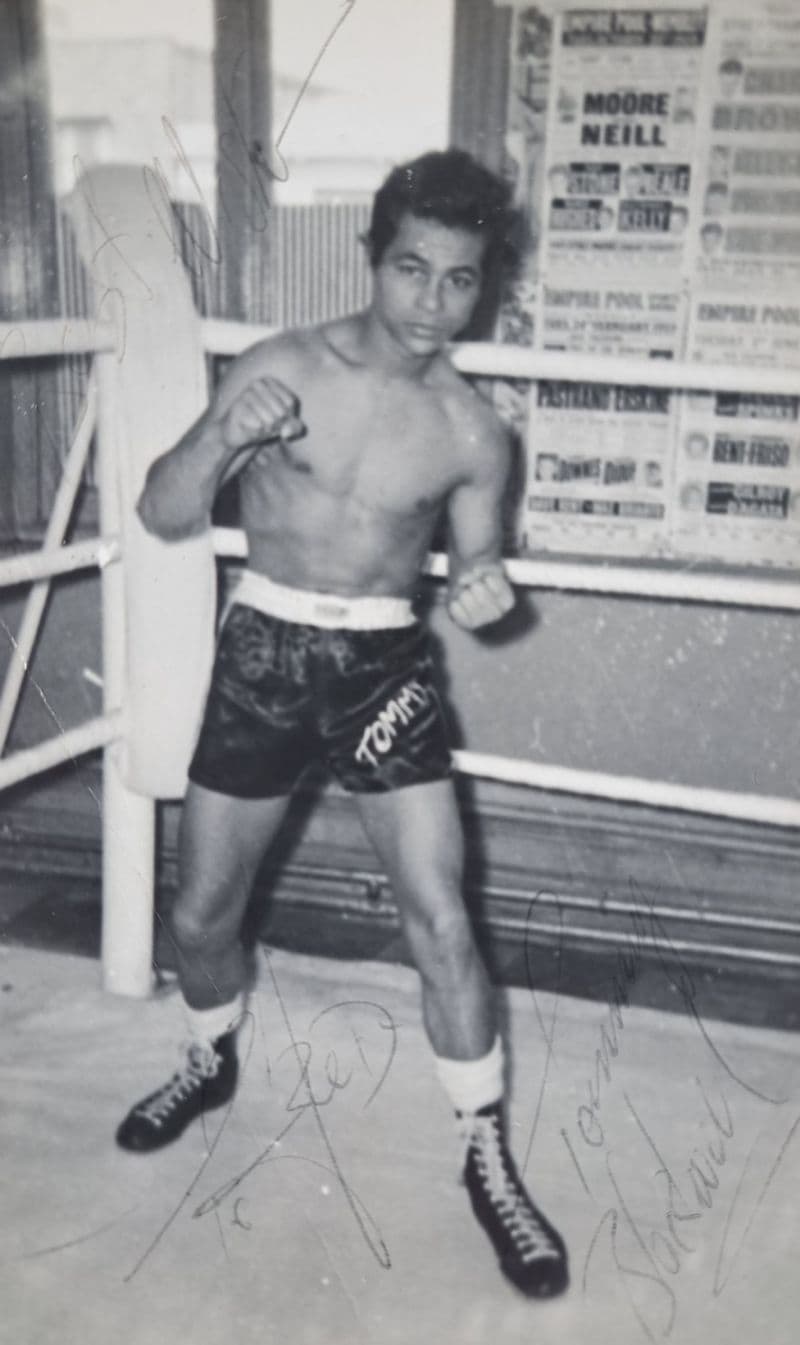 Tommy Sabu Blackwell SIGNED Photo Card