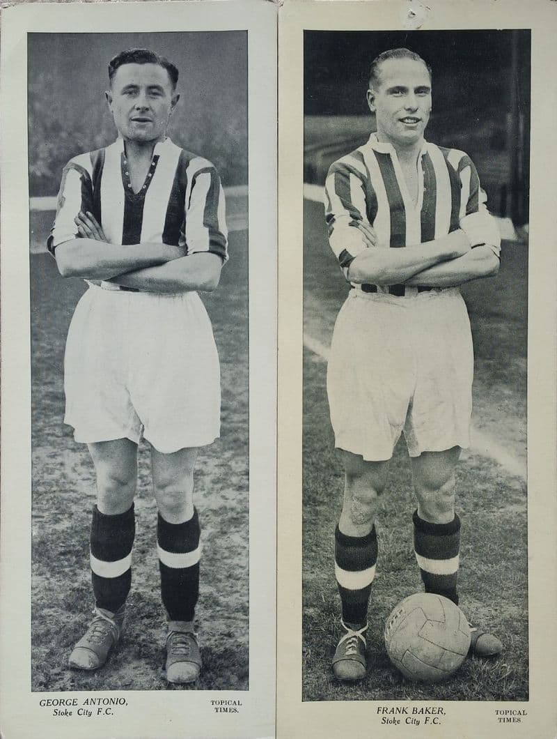 Topical Times Large Cards (1930s, Two Stoke Players)
