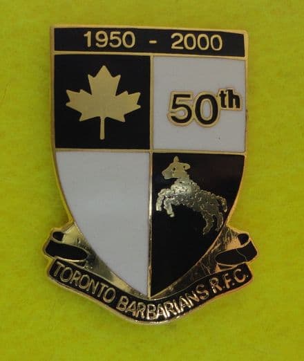 Toronto Barbarians RFC Enamel Pin Badge