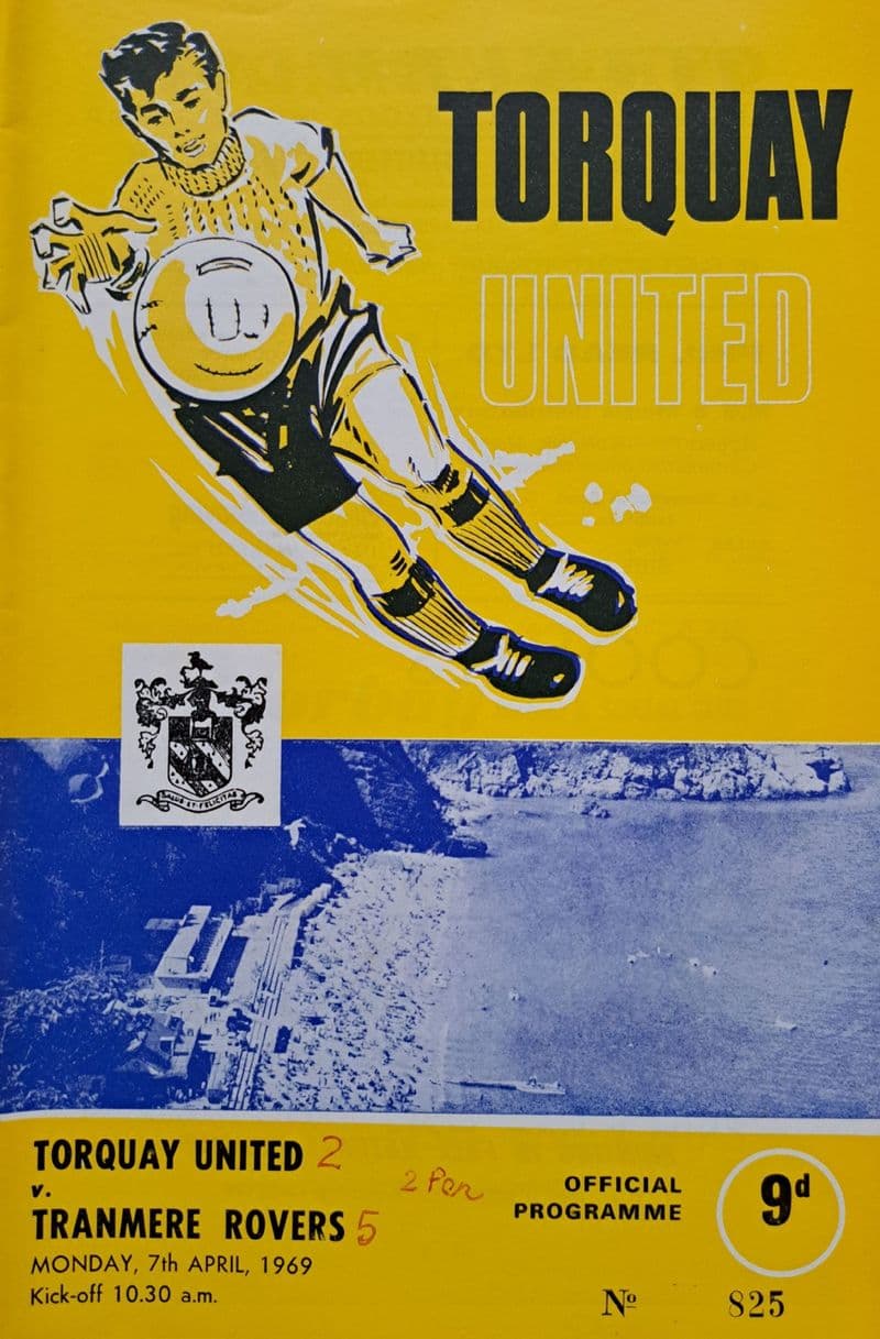 Torquay Utd v Tranmere, Div 3 (1969, Apr 7th)