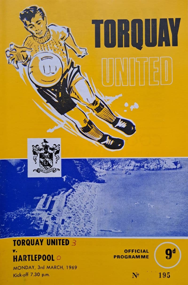 Torquay Utd v Watford, Div 3 (1969, Feb 15th)