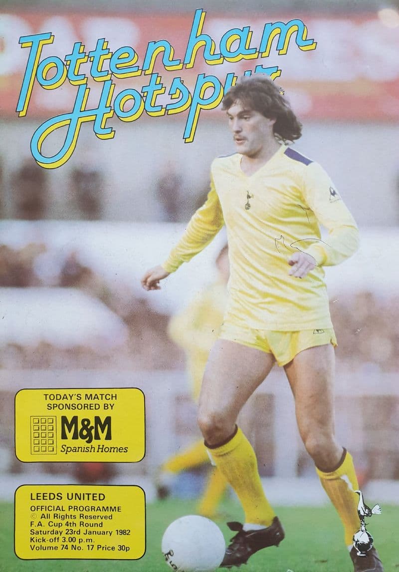 Tottenham Hotspur v Leeds, 4th Rnd (1982, Jan 23rd)