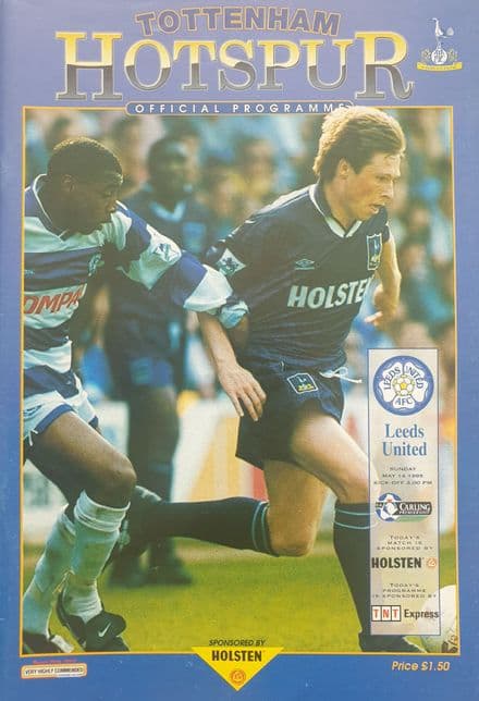 Tottenham Hotspur v Leeds, Prem (1995, May 14th)