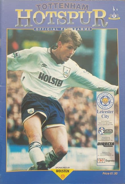 Tottenham Hotspur v Leicester, Prem (1995, Mar 18th)